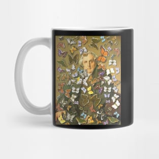 Jean Auguste Dominique Ingres with Butterflies Mug